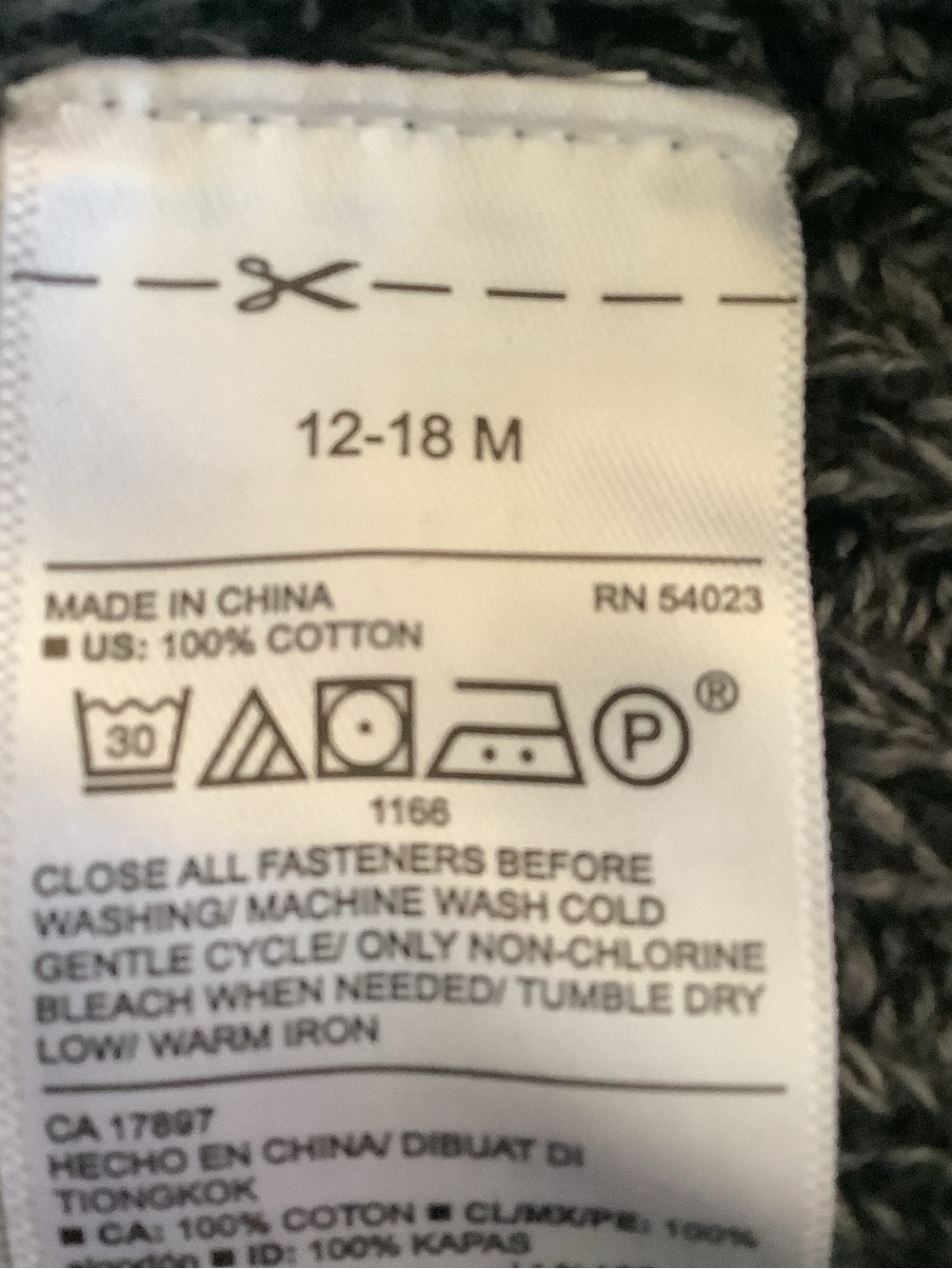 Cozy Cardigan / Sweater for Baby Boy - Picture 4 of 4